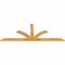 Ekena Millwork Richland Rough Sawn Timber Gable Bracket, Western Red Cedar, 84"W x 31"H x 2"D x 4"F, 9/12 Pitch GBW084X31X0204RIC00RWR - alternate 5